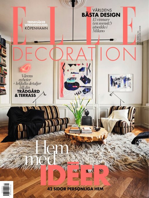 Cover image for ELLE Decoration Sweden